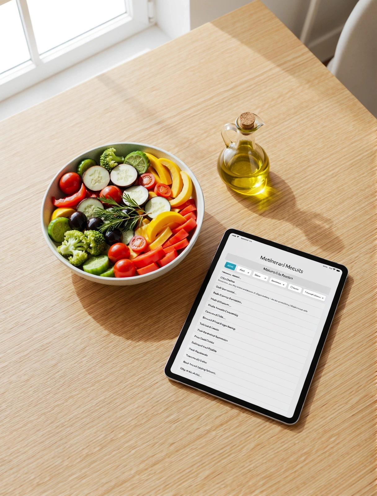 Healthy nutrition planning